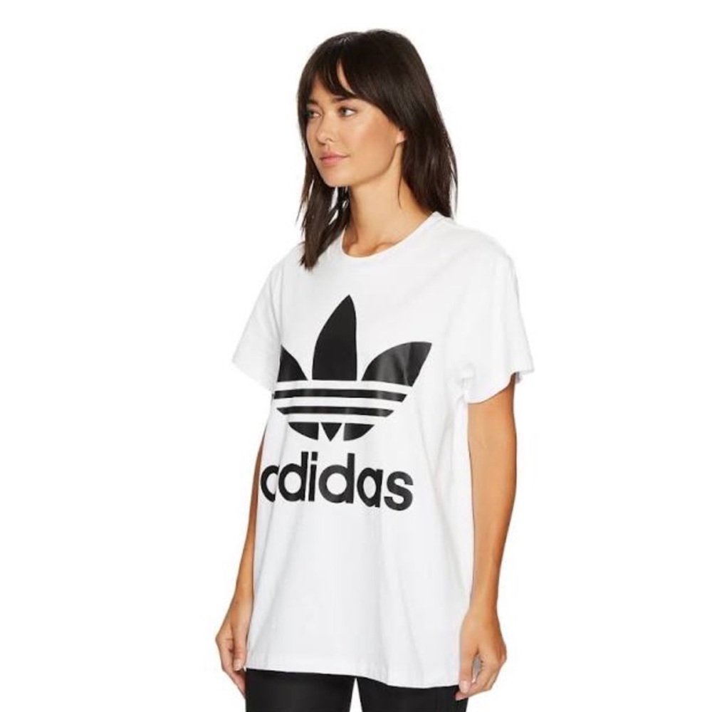 NWT Adidas Big Trefoil T- Shirt - Picture 4 of 6